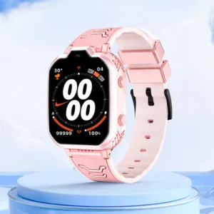IOWODO Smart Watch for Women Men, Voice assistant, 1.96"e; AMOLED Fitness Tracker with Wireless Call, Pedometer, 100+ Sport Modes, 30 Days Battery Life