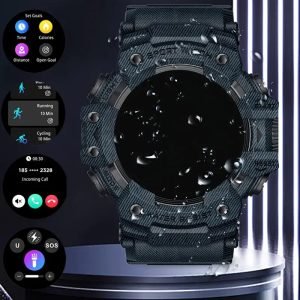 GPS Smart Watch, 1.78&quote;Smartwatch for Men Women Answer/Make Call, Fitness Tracker with 100+ Sport Modes, Sleep Monitor, Pedometer, Activity Tracker for Android IOS, Ultra Smart Watch