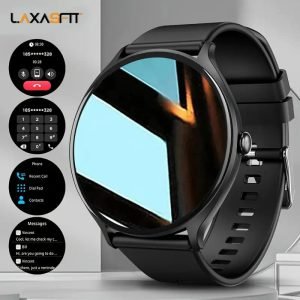 RELEXFIT Women'S Smartwatch with Call Function, 1.27&quote; HD Touch Screen, 1.27&quote; HD Tempered Glass, Android & iOS Compatible, IP67, 100+ Sports Modes, Pedometer, Activity Record, DIY Watch Faces, Music Control, Fitness Tracker, Ideal Christmas Gift