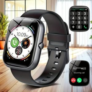 [Smart Watch Classic] Smart Watch Classic - 1.96-inch Screen, Answer/Make Calls, Multiple Sports Modes, Weather Display, Sleep Tracking, Information & Sedentary Reminder, Remote Photography, Stopwatch, Compatible for iPhone And Android Phones, Best Gifts