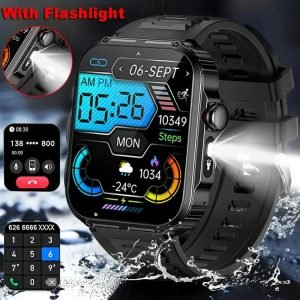 1.53"e; HD Smart Watch for Men Answer/ Dial Calls, Smartwatch Fitness Tracker for Android iPhone, Activity Tracker with Sleep Monitor, Calorie, Smart Watch for Men, Call Integration, Wireless Call Smart Watch, Fitness Tracker, Sleep Monitoring