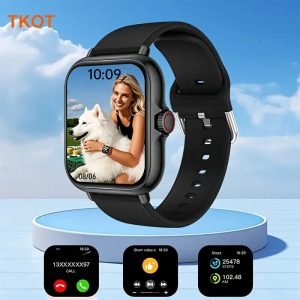 2025 T3 Smart Watch for Men, 500mAh 60 Days Extra-Long Battery, IP69K 5ATM Swimming Diving, Full Metal, Wireless Answer/Make Call, 1.43&quote; AMOLED Display, 170 Sport Modes 24-hour Activity Tracking Compatible for iPhone And Android Digital Men's Smartwatches