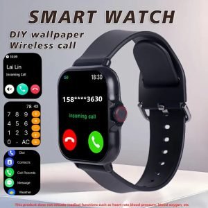 Smart Watch for Men Women Answer/Make Call, GPS Built-in, 1.83"e; Big Touch Screen Fitness Activity Tracker, IP68 Waterproof Smartwatch with 100+ Sports Mode Pedometer Reminders Alarm Clocks and More, Compatible with iOS & Android Phones
