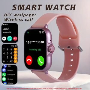 TiZOOP Smart Watch for Women, 1.27&quote; Touch Screen, with Answer/Make Calls, Multiple Sports Modes, Pedometer, Fitness Activity Recording, DIY Watch Dials, IP67, Sports Watch, Compatible for iPhone/Android PhonesPerfect Gift for Women