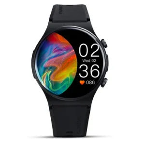 SENBONO 1.85&quote; Ultra-Clear Screen Smart Watch for Men & Women - Wireless Calls, 3D Watch Face, Dials, 100+ Sport Modes, AI Voice Assistant, Sleep Monitoring, High Quality, Silicone Strap, USB Rechargeable - Perfect Holiday Gift Black, Pink